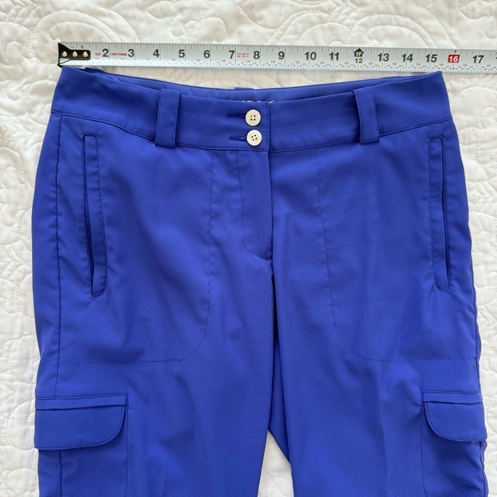 Nike Tour Performance Dri-Fit Periwinkle Sport Golf Bermuda Shorts Women's 4 EUC - Picture 9 of 11